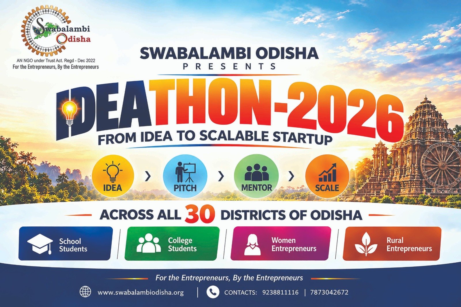 Ideathon 2026 — Swabalambi Odisha Innovation Event